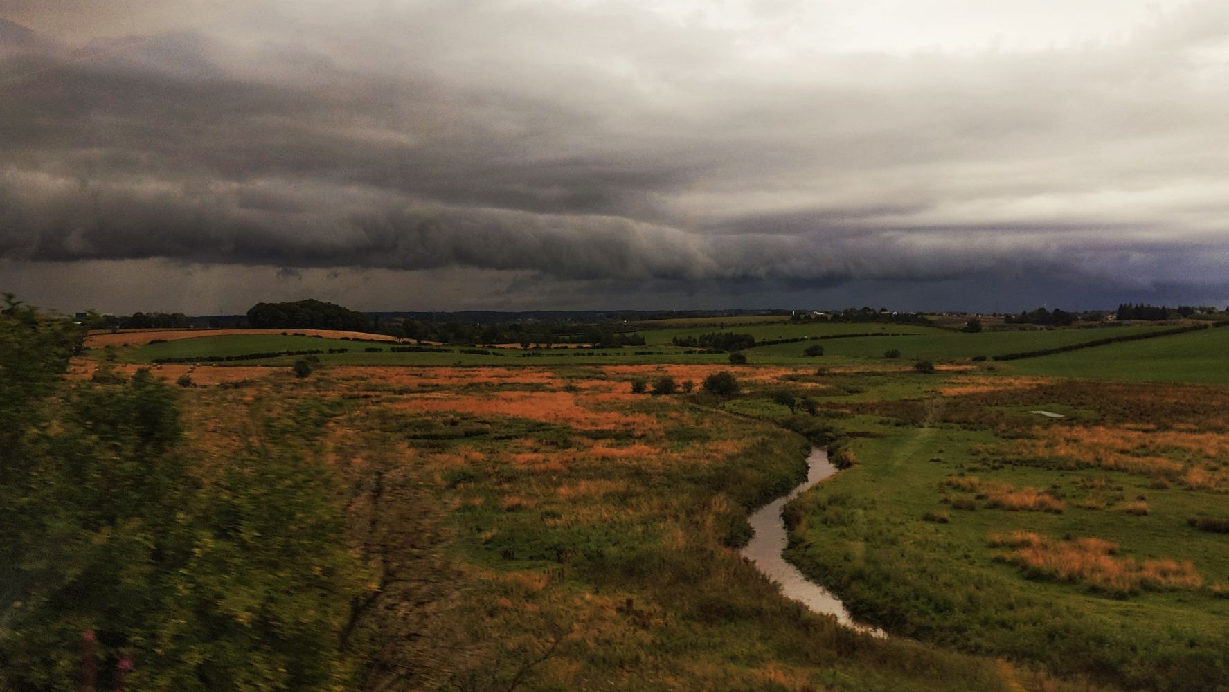 View from the train